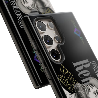 BlackOnion Brand New Phone Case - with Motivational Workout Motif’Remember ‘💪🔥🫵