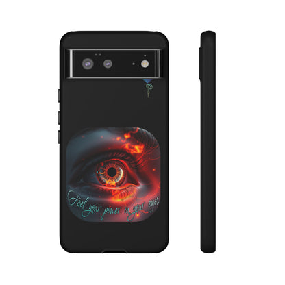 BlackOnion Brand New Phone Case - with Motivational Workout Motif ’Feel your power  ‘💪🔥🫵