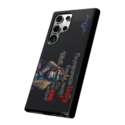 BlackOnion Brand New Phone Case - with Motivational Workout Motif’Victory 👑‘💪🔥🫵