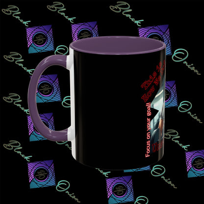 BlackOnion Coffee Mug - 11oz with Workout Motif ‘Unstoppable’🔥💪🫵