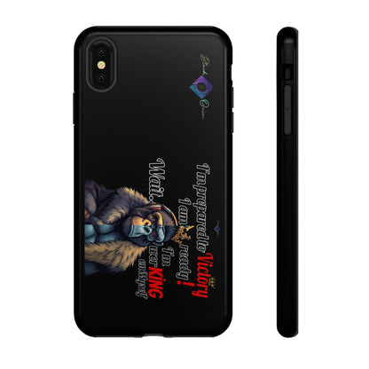 BlackOnion Brand New Phone Case - with Motivational Workout Motif’Victory 👑‘💪🔥🫵