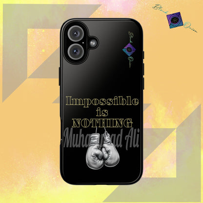 BlackOnion Brand New Phone Case - with Motivational Workout Motif ’Impossible ‘💪🔥🫵