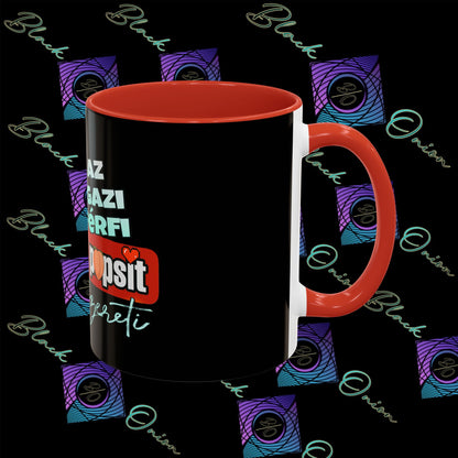 BlackOnion Coffee Mug - 11oz with Workout Motif ‘Az igazi férfi’🔥💪🫵