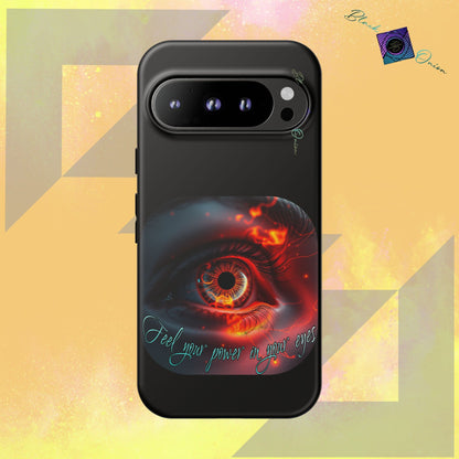 BlackOnion Brand New Phone Case - with Motivational Workout Motif ’Feel your power  ‘💪🔥🫵