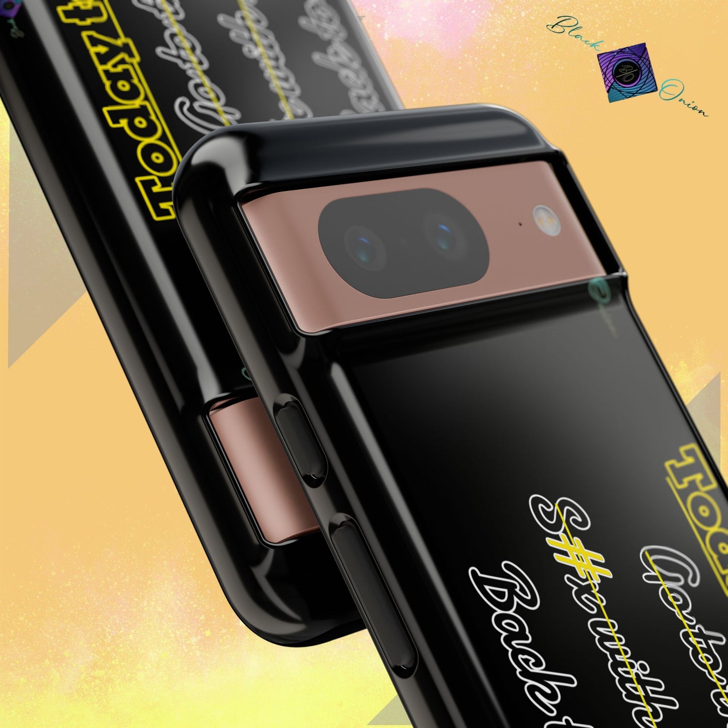 BlackOnion Brand New Phone Case - with Motivational Workout Motif’Today to do list ‘💪🔥🫵