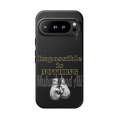 BlackOnion Brand New Phone Case - with Motivational Workout Motif ’Impossible ‘💪🔥🫵