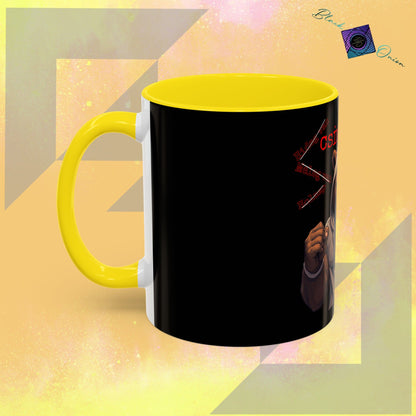 BlackOnion Coffee Mug - 11oz with Workout Motif ‘Mike 13 V2 ’🔥💪🫵