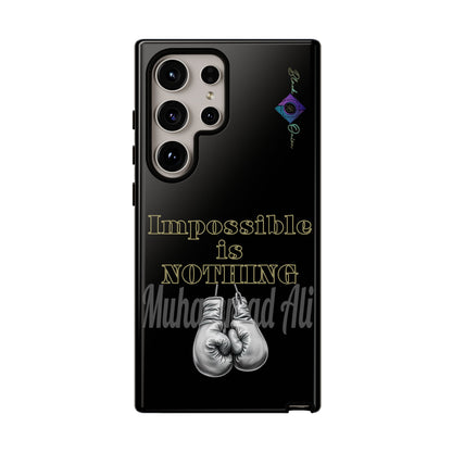 BlackOnion Brand New Phone Case - with Motivational Workout Motif ’Impossible ‘💪🔥🫵