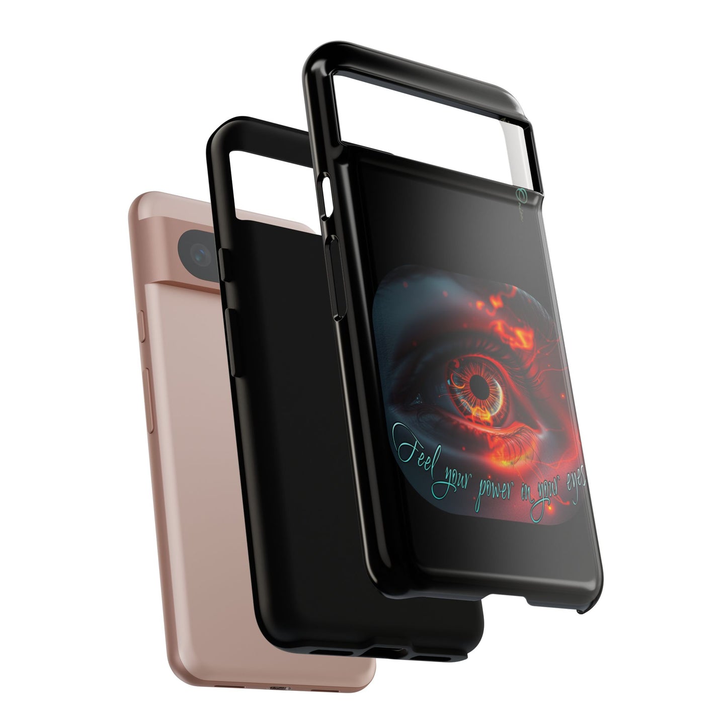 BlackOnion Brand New Phone Case - with Motivational Workout Motif ’Feel your power  ‘💪🔥🫵