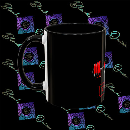 BlackOnion Coffee Mug - 11oz with Workout Motif ‘I Love Gym’🔥💪🫵
