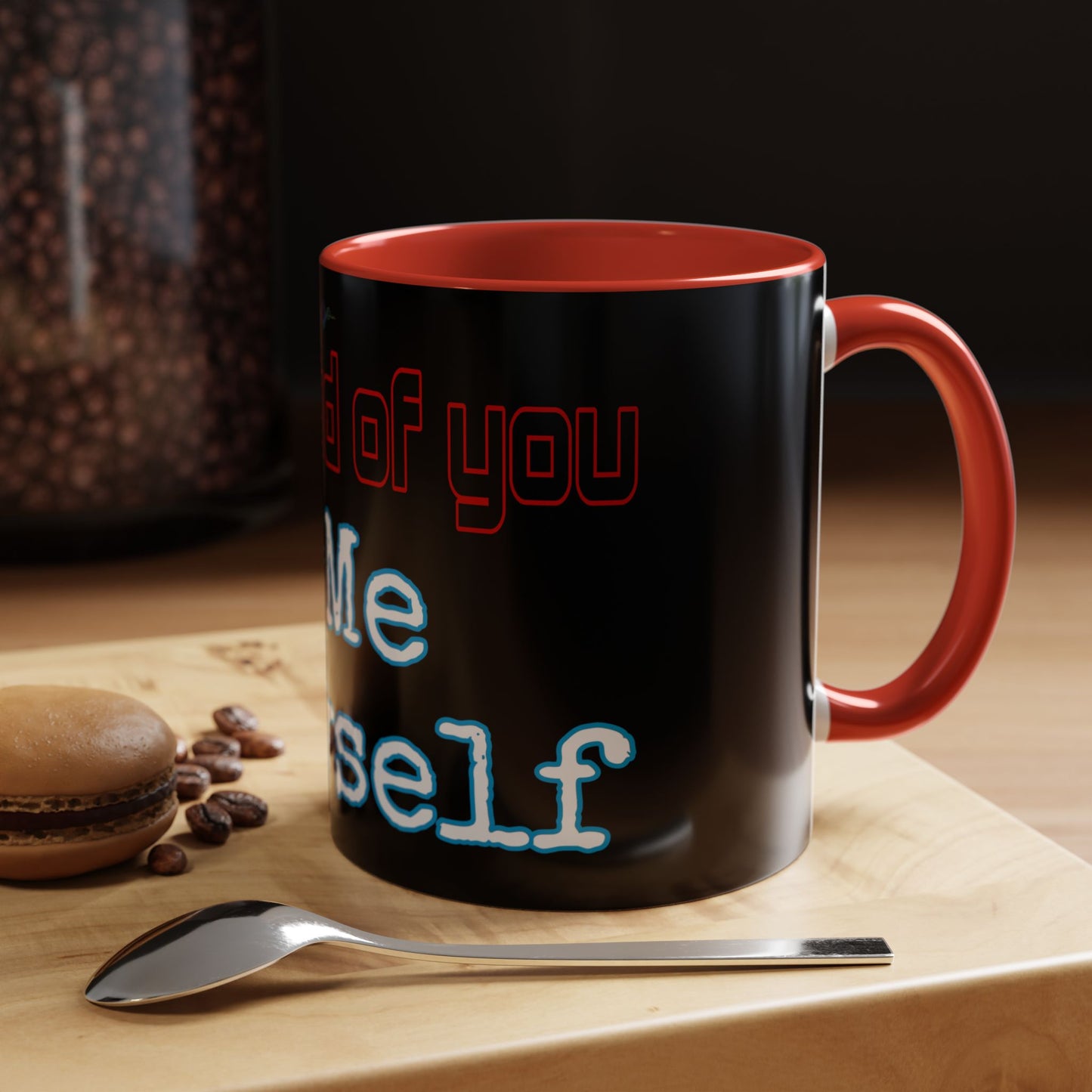 BlackOnion Coffee Mug 2 with Workout Motif ‘ I’m proud of you’🫵🔥💪