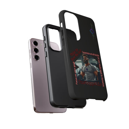 BlackOnion Brand New Phone Case - with Motivational Workout Motif’Unstoppable ‘💪🔥🫵