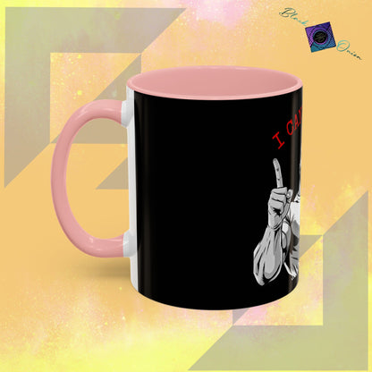 BlackOnion Coffee Mug 2 with Workout Motif ‘I Can Do It V2’🫵🔥💪