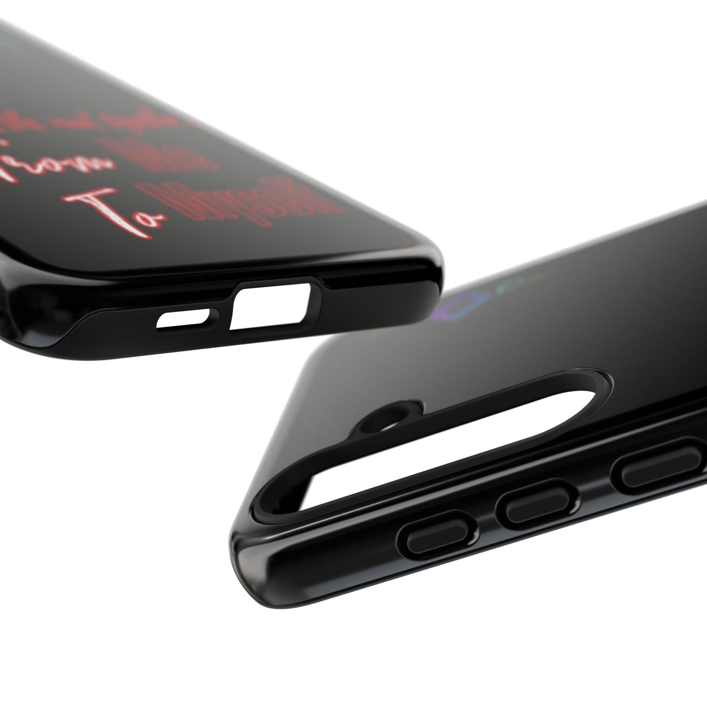 BlackOnion Brand New Phone Case - with Motivational Workout Motif’We’ll walk ‘💪🔥🫵