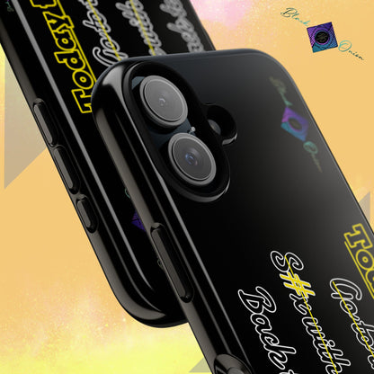 BlackOnion Brand New Phone Case - with Motivational Workout Motif’Today to do list ‘💪🔥🫵