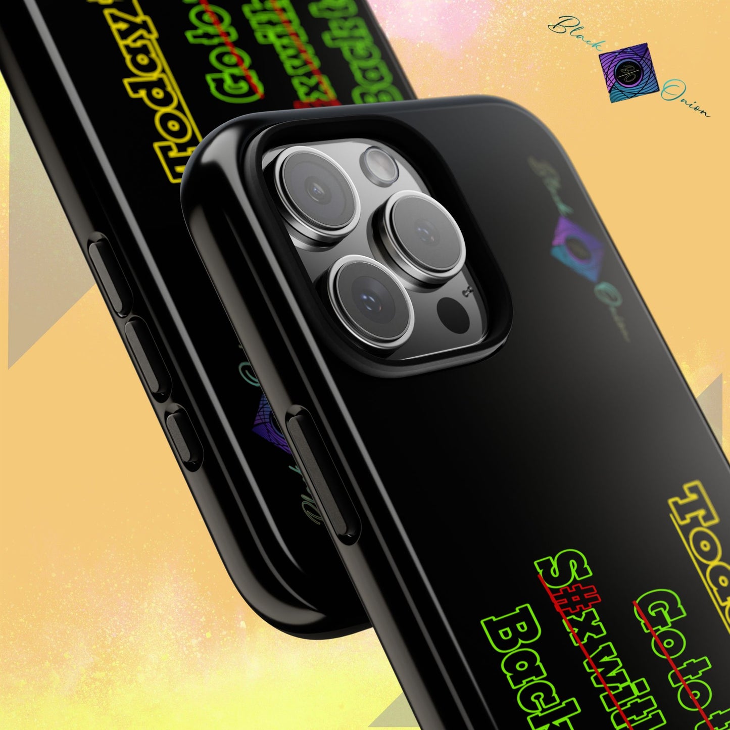 BlackOnion Brand New Phone Case - with Motivational Workout Motif’Today To Do List V2 ‘💪🔥🫵