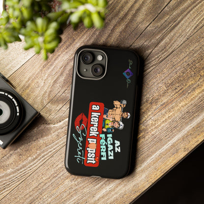 BlackOnion Brand New Phone Case - with Motivational Workout Motif ‘Az igazi férfi ‘💪🔥🫵