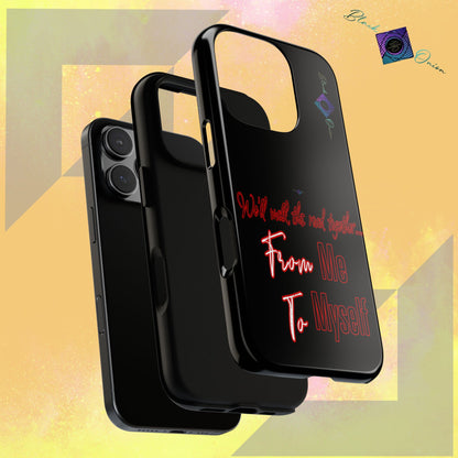 BlackOnion Brand New Phone Case - with Motivational Workout Motif’We’ll walk ‘💪🔥🫵