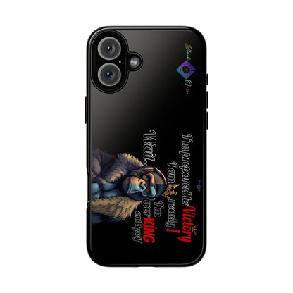 BlackOnion Brand New Phone Case - with Motivational Workout Motif’Victory 👑‘💪🔥🫵