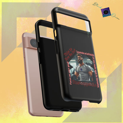BlackOnion Brand New Phone Case - with Motivational Workout Motif’Unstoppable ‘💪🔥🫵