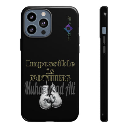 BlackOnion Brand New Phone Case - with Motivational Workout Motif ’Impossible ‘💪🔥🫵