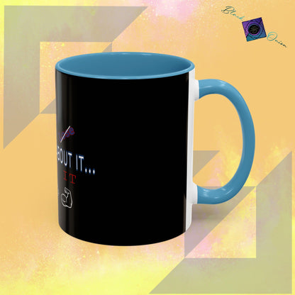 BlackOnion Coffee Mug Serial 2 with Workout Motif ‘Don’t think ‘🫵🔥💪
