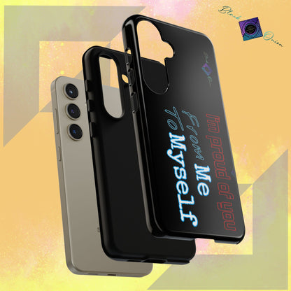 BlackOnion Brand New Phone Case - with Motivational Workout Motif’I’m proud of you ‘💪🔥🫵