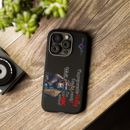 BlackOnion Brand New Phone Case - with Motivational Workout Motif’Victory 👑‘💪🔥🫵