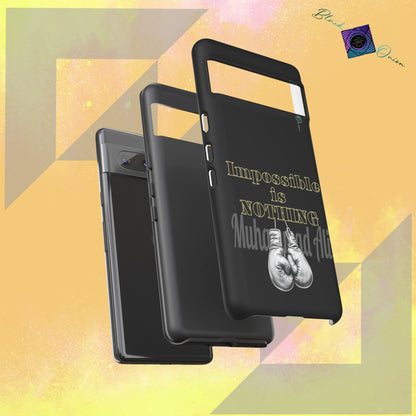 BlackOnion Brand New Phone Case - with Motivational Workout Motif ’Impossible ‘💪🔥🫵