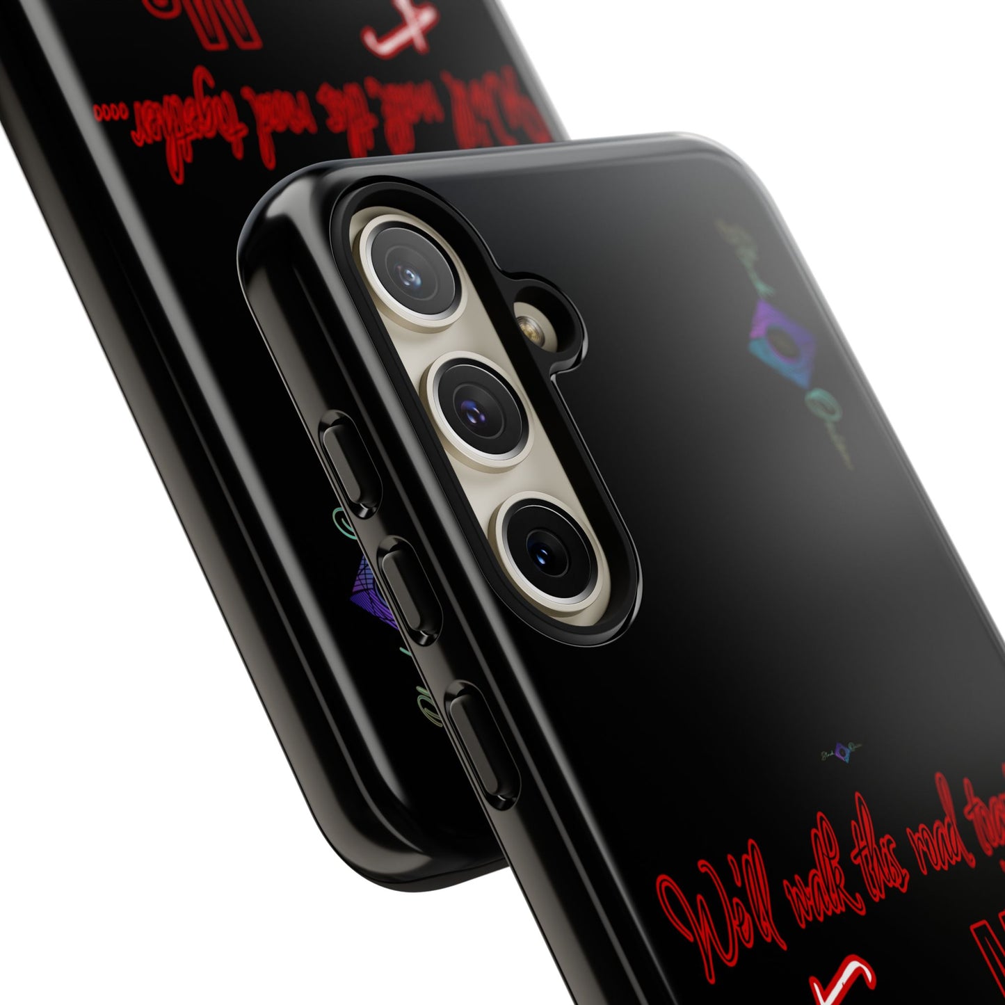 BlackOnion Brand New Phone Case - with Motivational Workout Motif’We’ll walk ‘💪🔥🫵