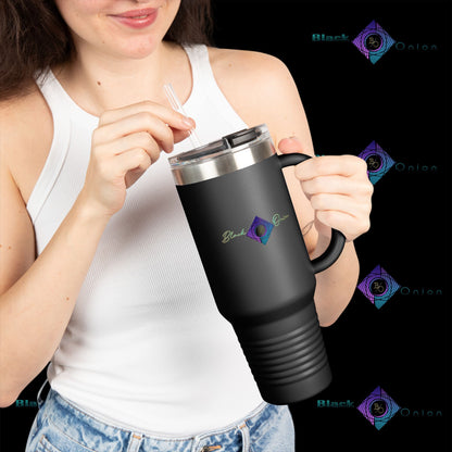 BlackOnion Travel Mug - 40oz with Straw
