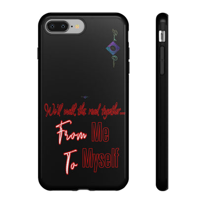 BlackOnion Brand New Phone Case - with Motivational Workout Motif’We’ll walk ‘💪🔥🫵