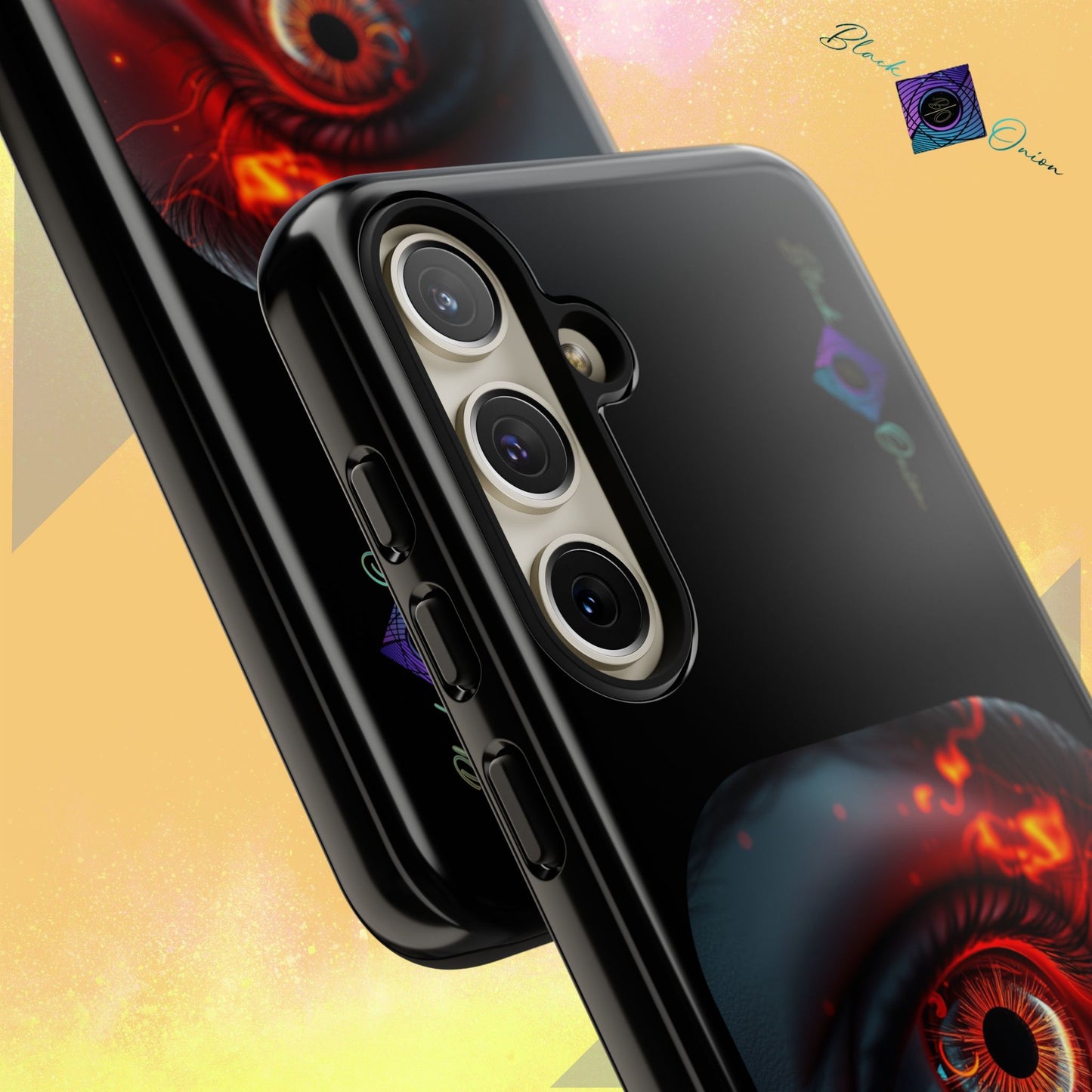 BlackOnion Brand New Phone Case - with Motivational Workout Motif ’Feel your power  ‘💪🔥🫵