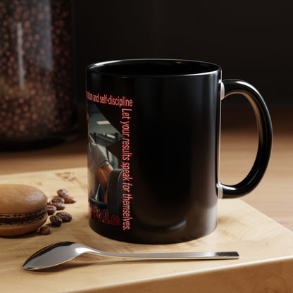 BlackOnion Coffee Mug Serial 2 with Workout Motif ‘Unstoppable’🫵🔥💪