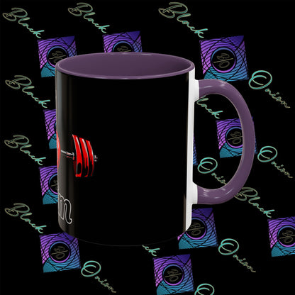 BlackOnion Coffee Mug - 11oz with Workout Motif ‘ÁjjLávDzsi’🔥💪🫵