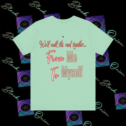 BlackOnion 'From Me ,To Myself' T-Shirt with Workout Motif V2 💪🔥