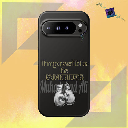 BlackOnion Brand New Phone Case - with Motivational Workout Motif ’Impossible ‘💪🔥🫵