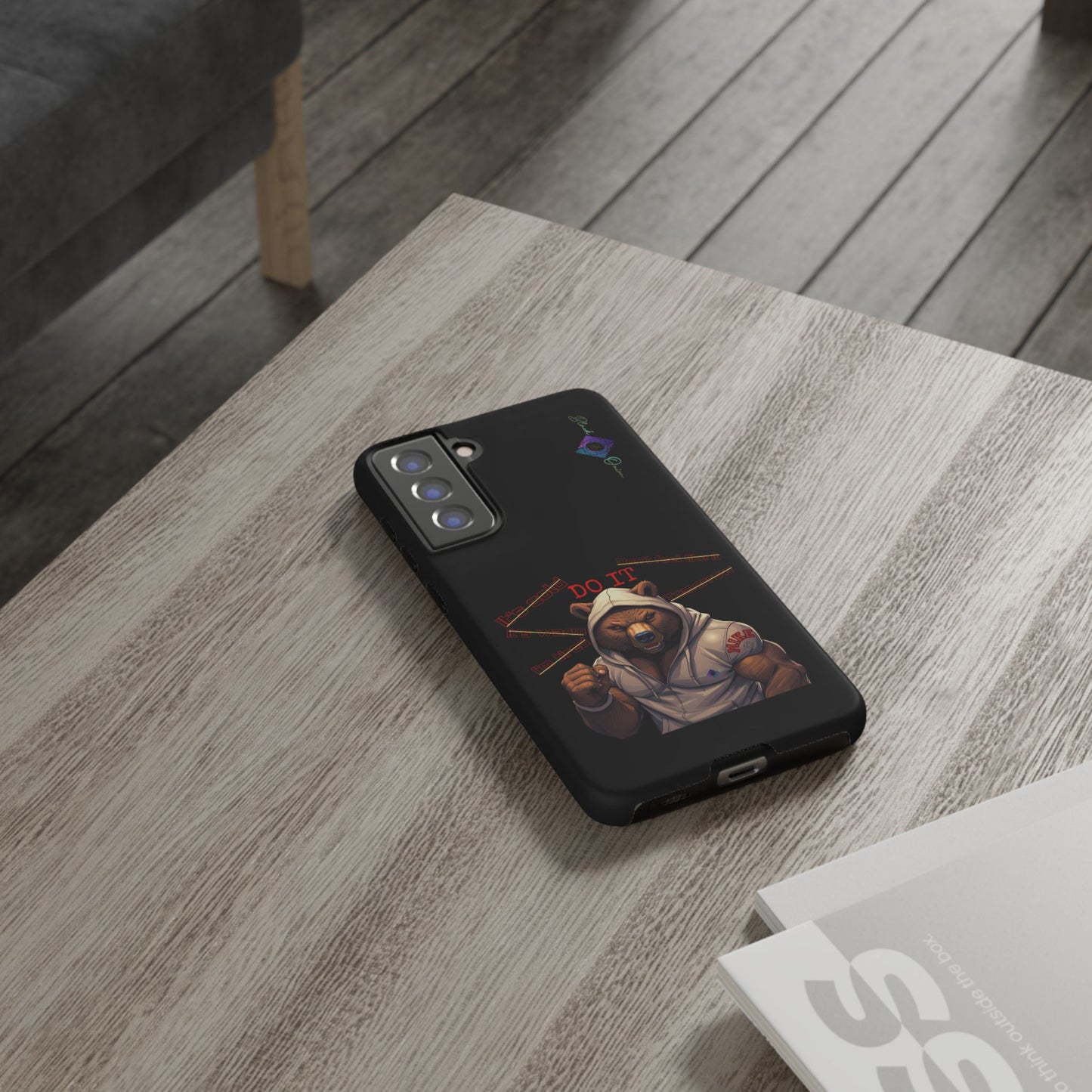 BlackOnion Brand New Phone Case - with Motivational Workout Motif’Do it ‘💪🔥🫵