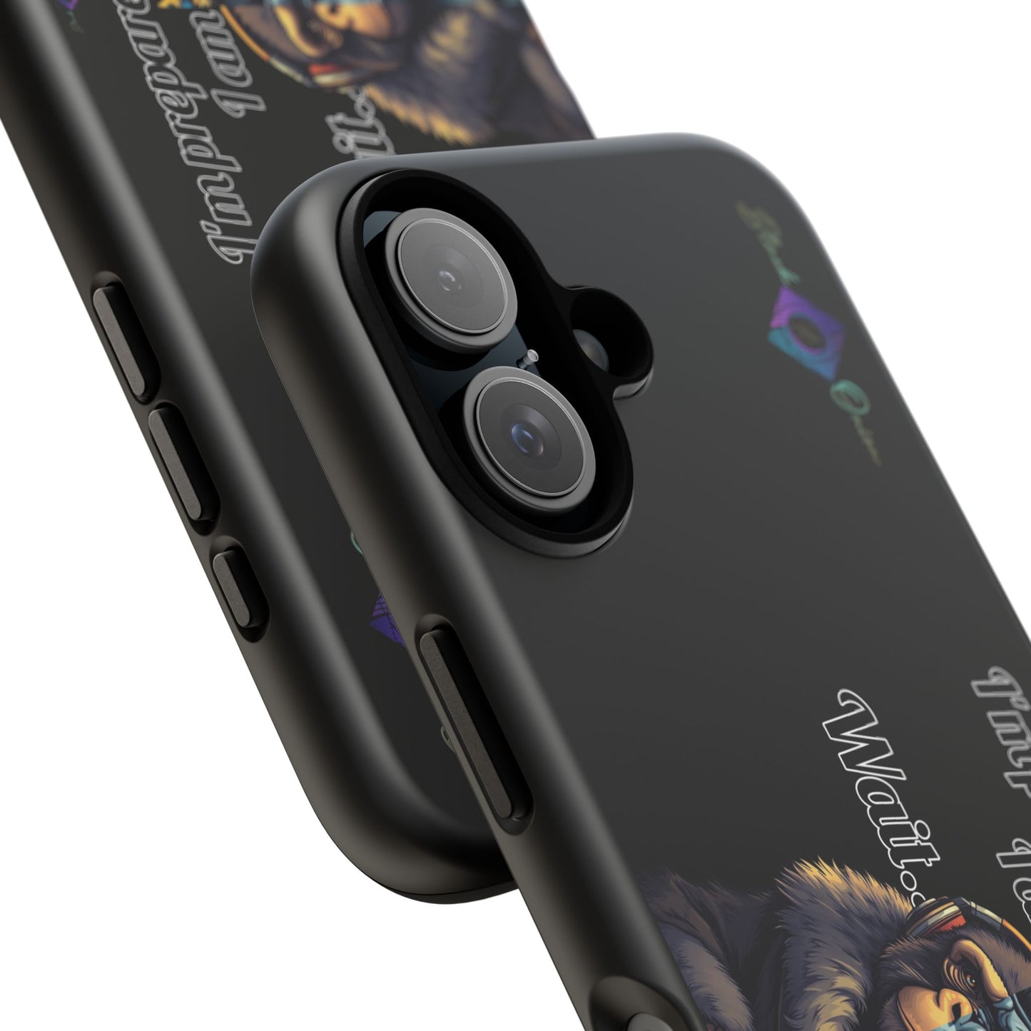 BlackOnion Brand New Phone Case - with Motivational Workout Motif’Victory 👑‘💪🔥🫵