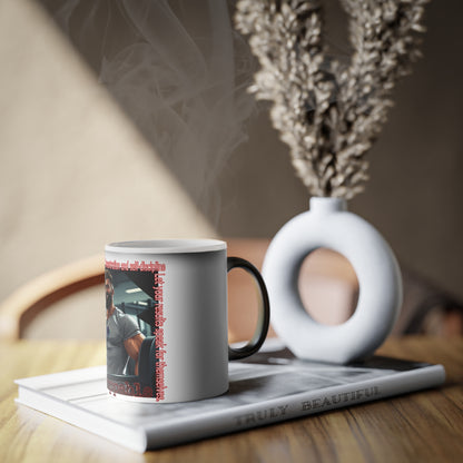 B/O Color Changing Mug with Motif ‘Unstoppable’ 💪🔥🫵