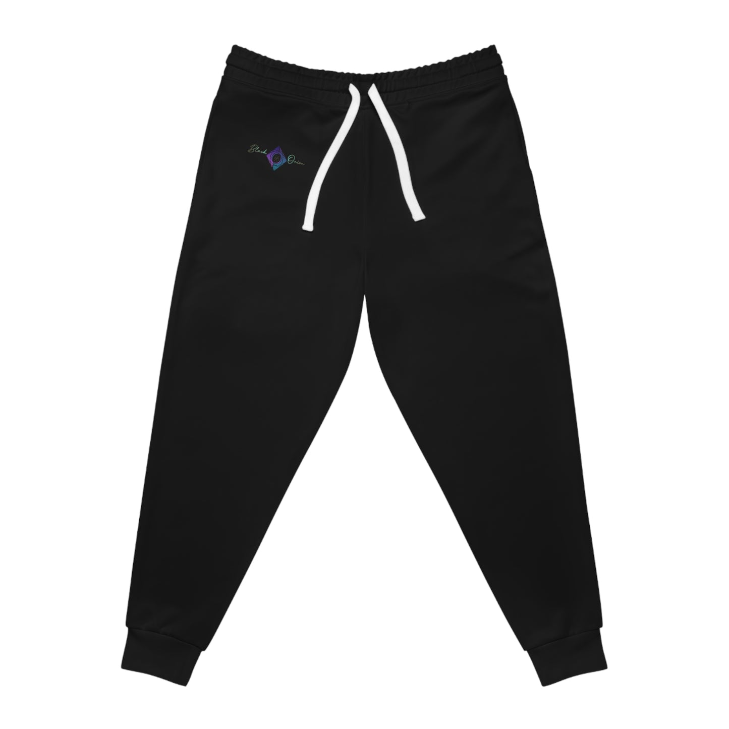 BlackOnion Trendy Athletic Joggers with Workout Motif 🔥💪🫵