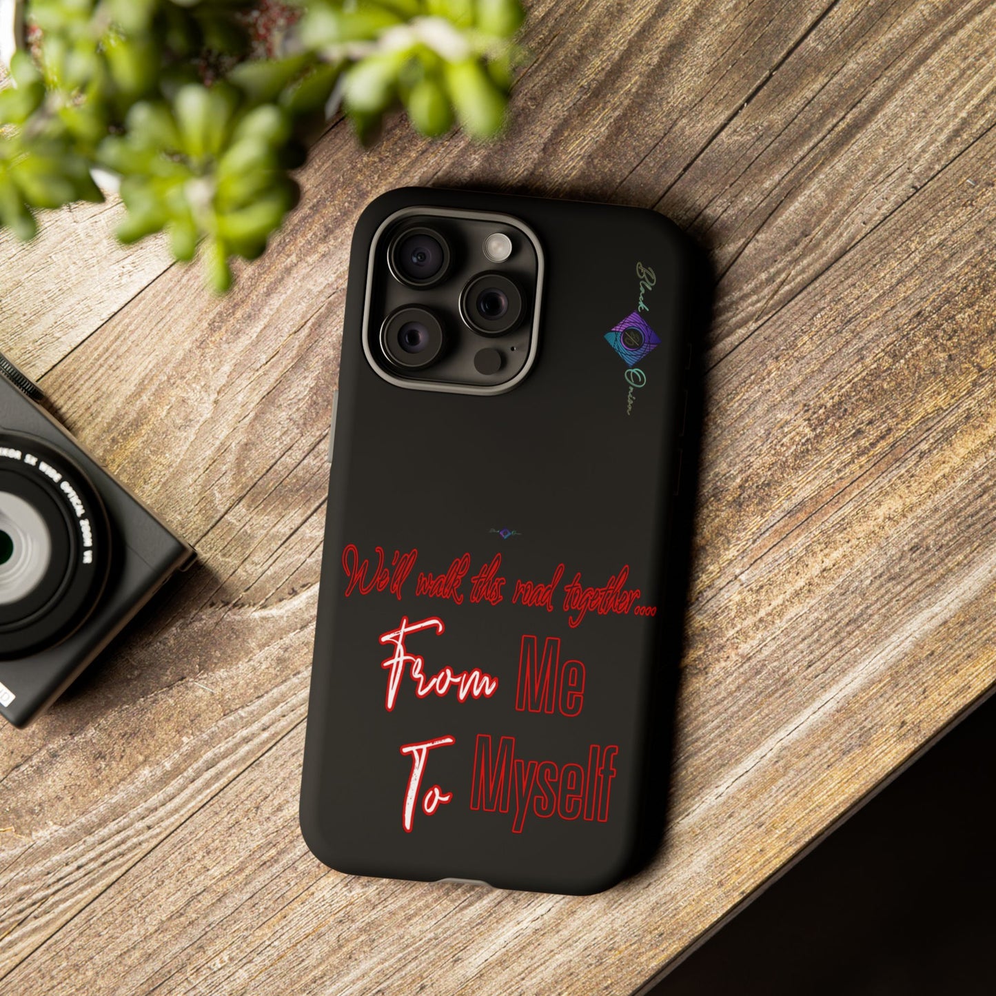BlackOnion Brand New Phone Case - with Motivational Workout Motif’We’ll walk ‘💪🔥🫵