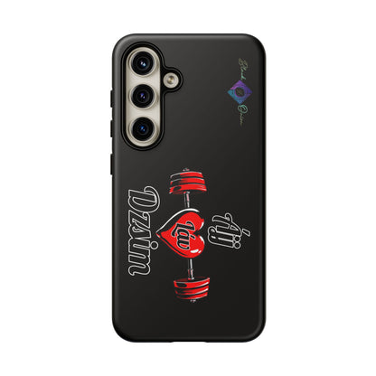 BlackOnion Brand New Phone Case - with Motivational Workout Motif’Ájj Láv Dzsim ‘💪🔥🫵