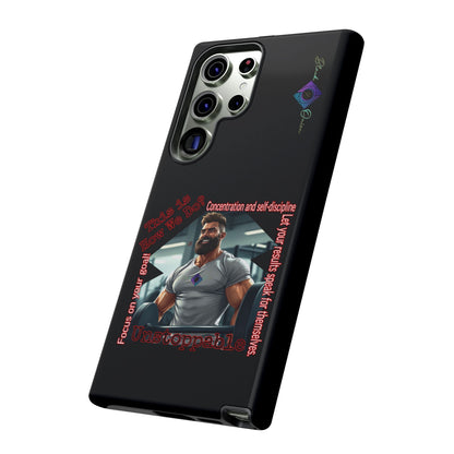 BlackOnion Brand New Phone Case - with Motivational Workout Motif’Unstoppable ‘💪🔥🫵