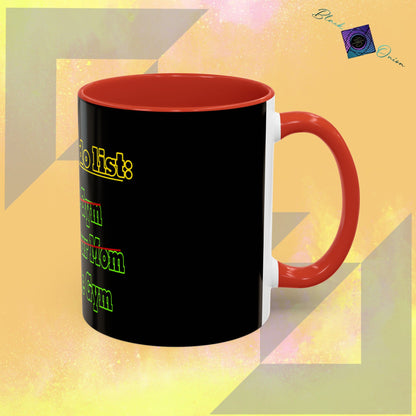 BlackOnion Coffee Mug 2 with Workout Motif ‘Today To Do List V2’🫵🔥💪