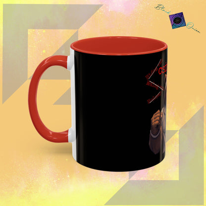BlackOnion Coffee Mug - 11oz with Workout Motif ‘Mike 13 V2 ’🔥💪🫵