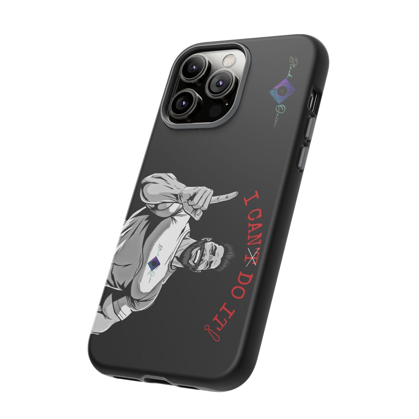 BlackOnion Brand New Phone Case - with Motivational Workout Motif’I Can Do It ‘💪🔥🫵