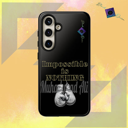 BlackOnion Brand New Phone Case - with Motivational Workout Motif ’Impossible ‘💪🔥🫵