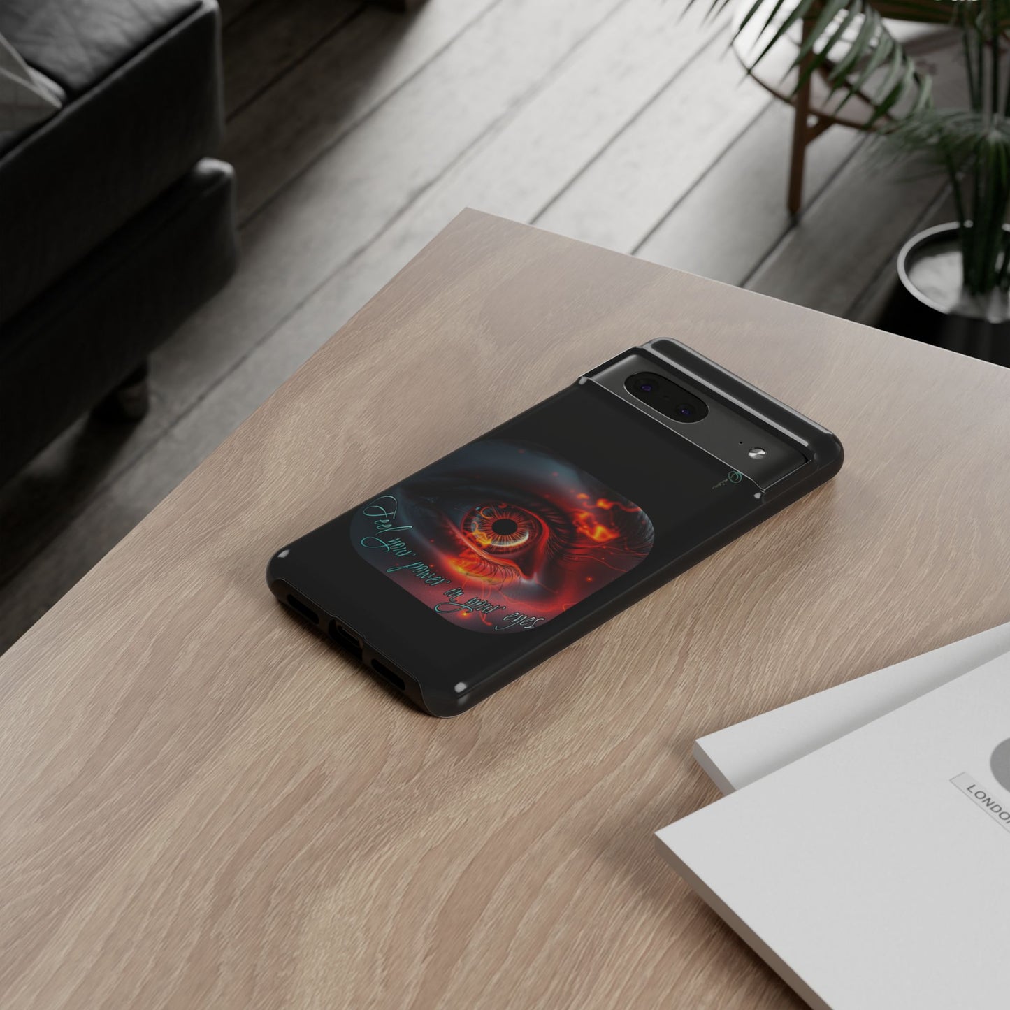 BlackOnion Brand New Phone Case - with Motivational Workout Motif ’Feel your power  ‘💪🔥🫵