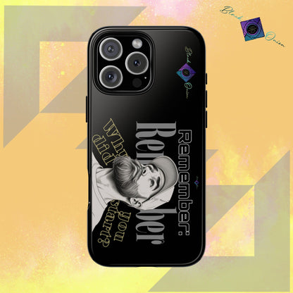 BlackOnion Brand New Phone Case - with Motivational Workout Motif’Remember ‘💪🔥🫵